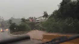Reportan inundaciones en la carretera Panamericana (+Video)