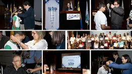 Entregan reconocimientos a estudiantes y docentes en Caracas