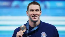 La gran sorpresa que recibió de su esposa Ryan Murphy en los Juegos Olímpicos