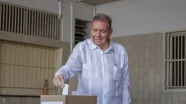 Edmundo González reitera el llamado a votar previo al cierre de mesas Edmundo González reitera el llamado a votar previo al cierre de mesas