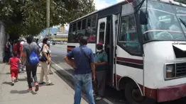 Transporte público en Aragua se reactiva paulatinamente este #31Jul