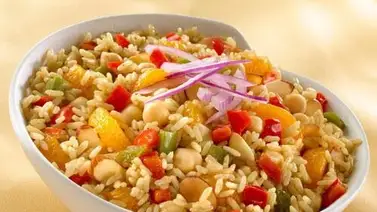 Fácil y rendidor: Arroz con pollo y garbanzos Fácil y rendidor: Arroz con pollo y garbanzos