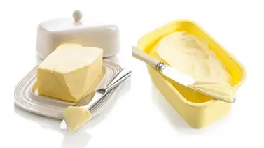 ¿Mantequilla o margarina? Sepa cuál es más saludable ¿Mantequilla o margarina? Sepa cuál es más saludable