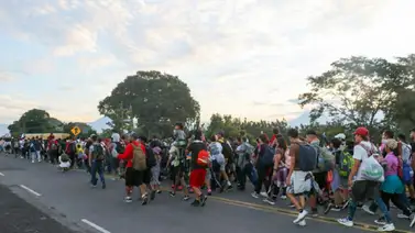 Cerca de 1.500 migrantes llegarán en caravana a la frontera entre México y EEUU Cerca de 1.500 migrantes llegarán en caravana a la frontera entre México y EEUU