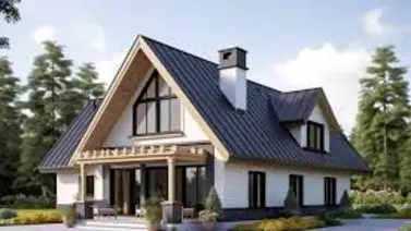 Este es el tipo de techo que aporta elegancia a la casa Este es el tipo de techo que aporta elegancia a la casa