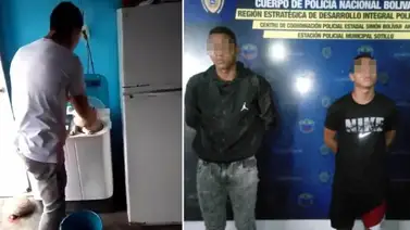 Detienen a dos sujetos por meter a una mascota dentro de una lavadora (+Video) Detienen a dos sujetos por meter a una mascota dentro de una lavadora (+Video)